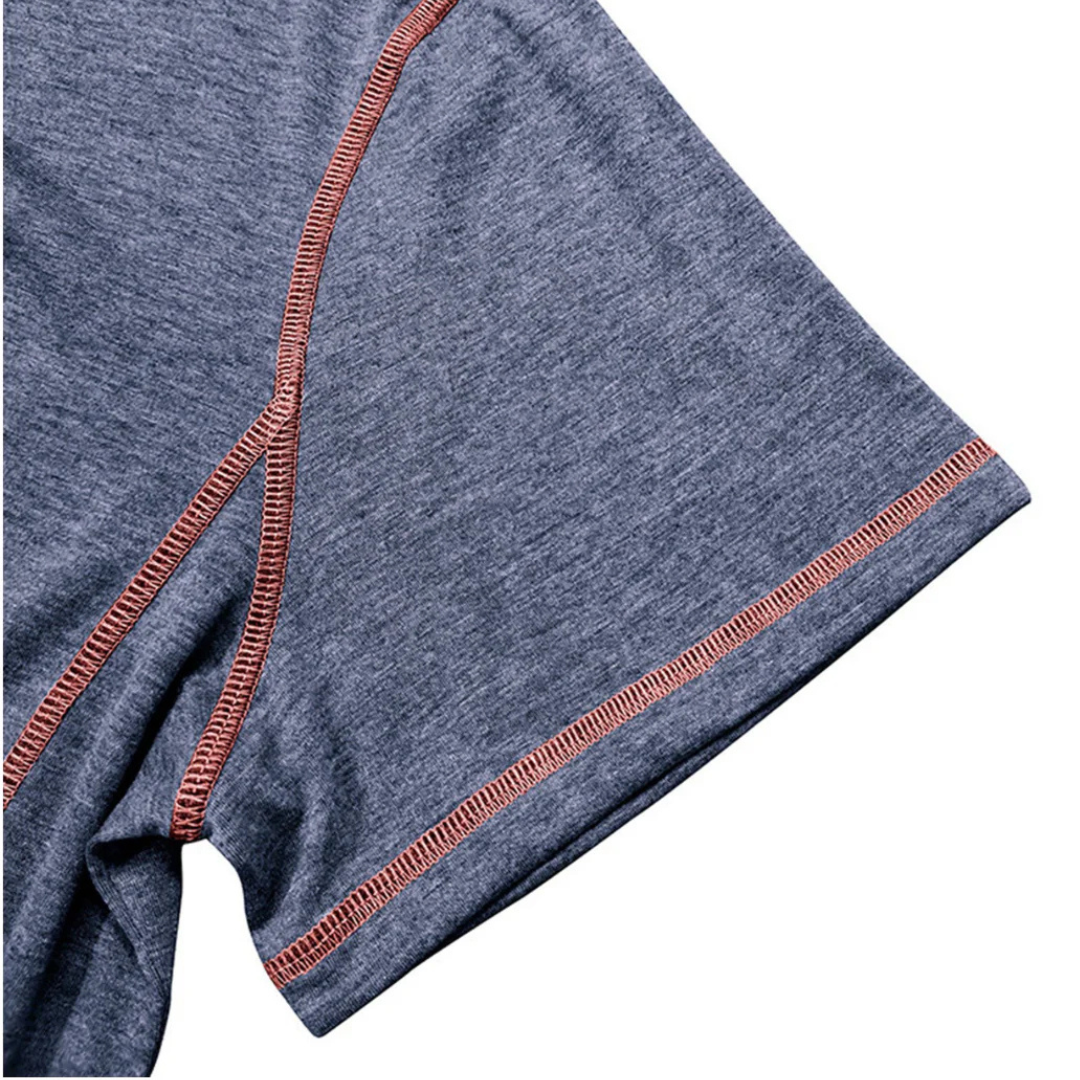Timo | Stilvolles T-Shirt mit Henley-Ausschnitt