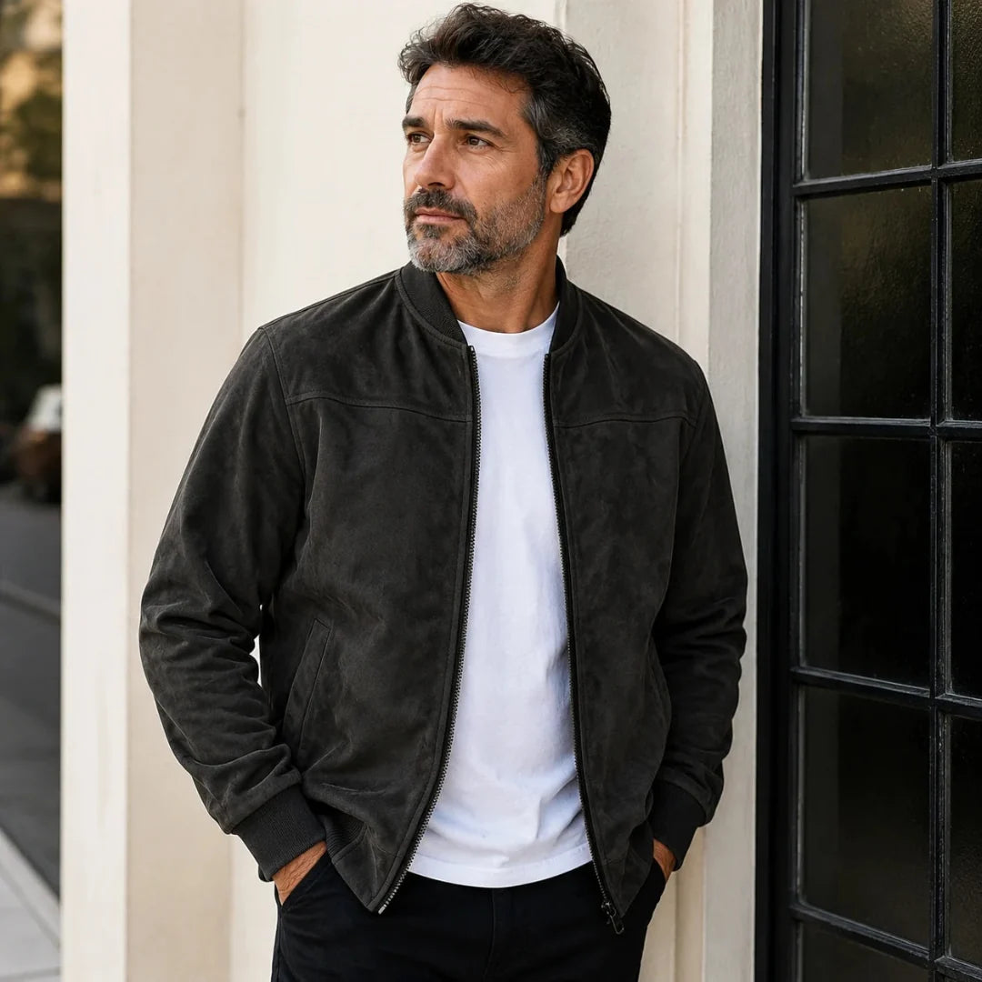 Wildlederjacke Ash – Bomber