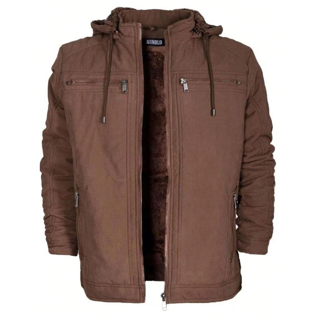 Twilljacke Strike – mit abnehmbarer Kapuze
