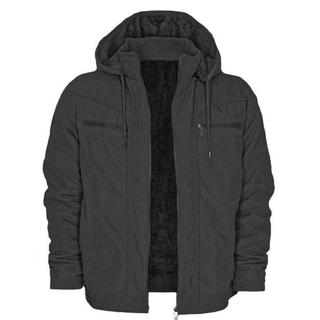 Twilljacke Strike – mit abnehmbarer Kapuze