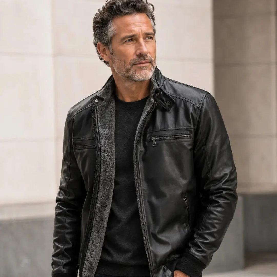 Lederjacke Vinsmoke – Slim Fit