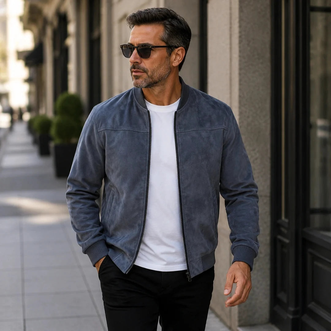 Wildlederjacke Ash – Bomber