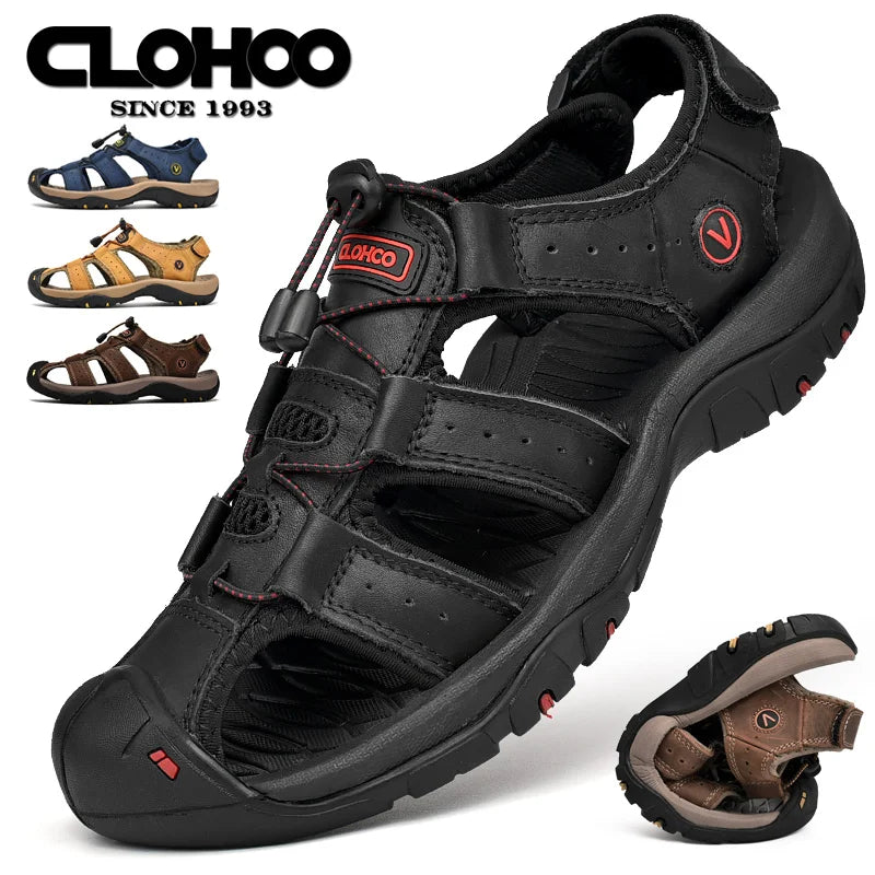 Robert | Robuste Outdoor-Sandalen mit maximaler Unterstützung