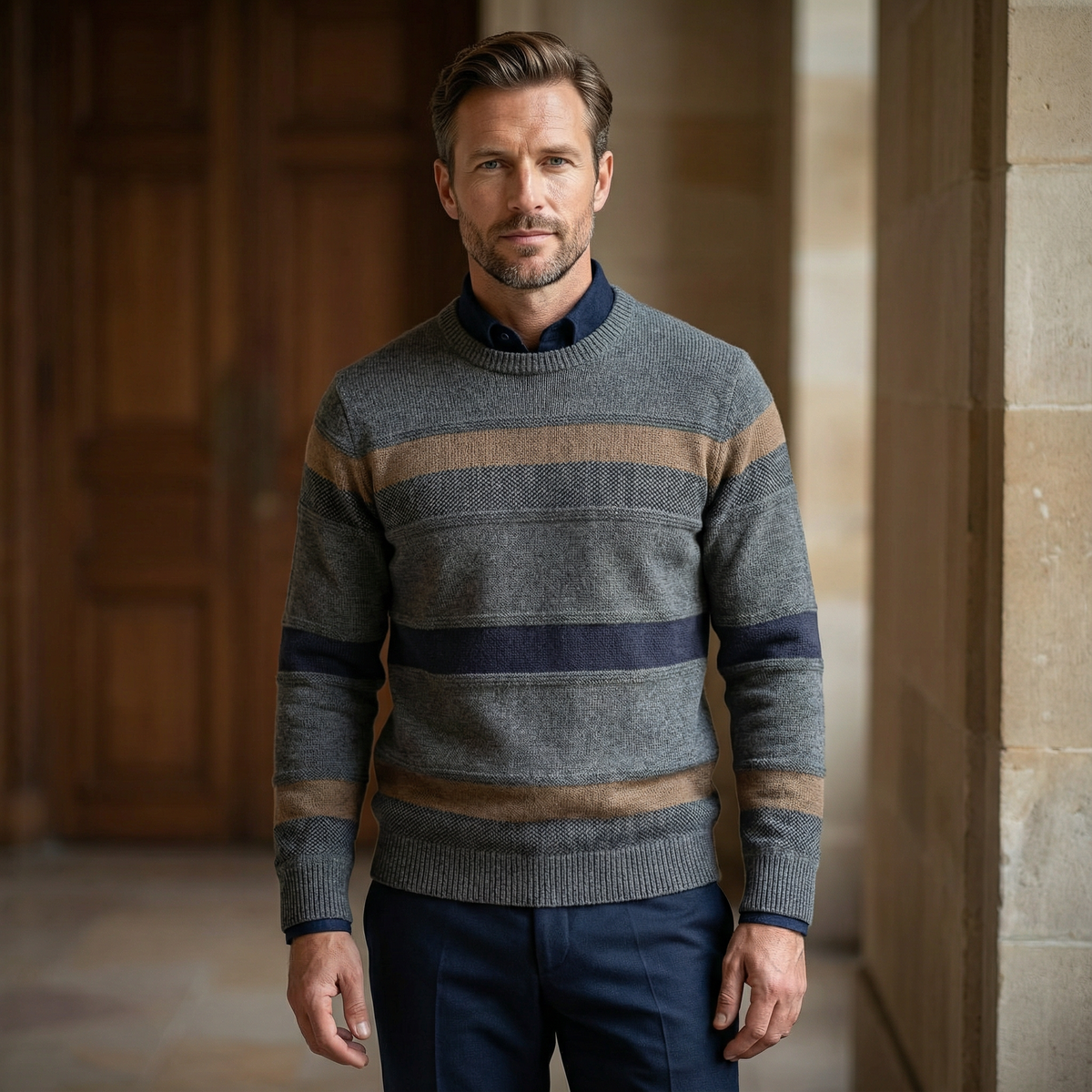 Grobstrickpullover Nicko