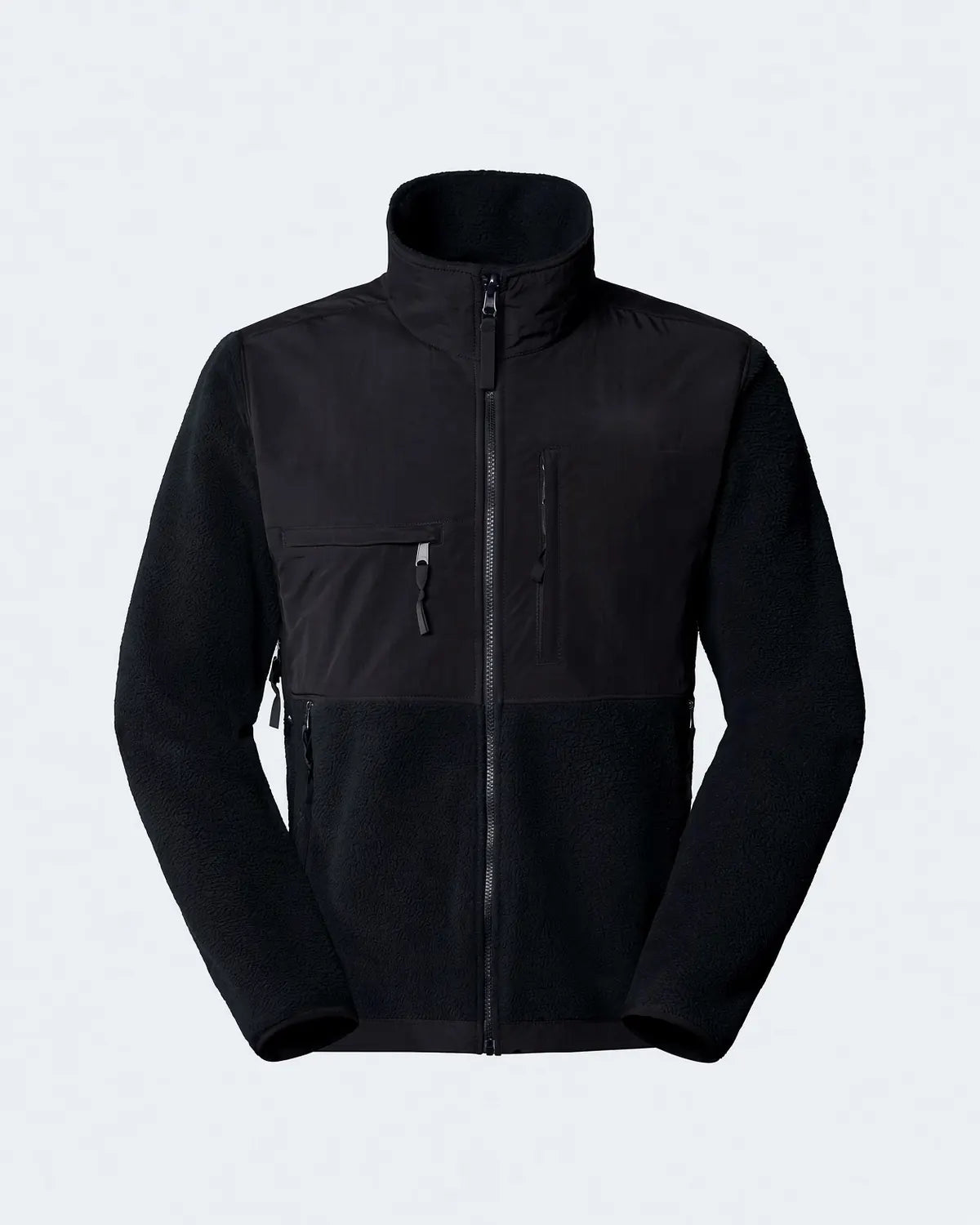 NORTH Jacke – Vorderansicht, Schwarz