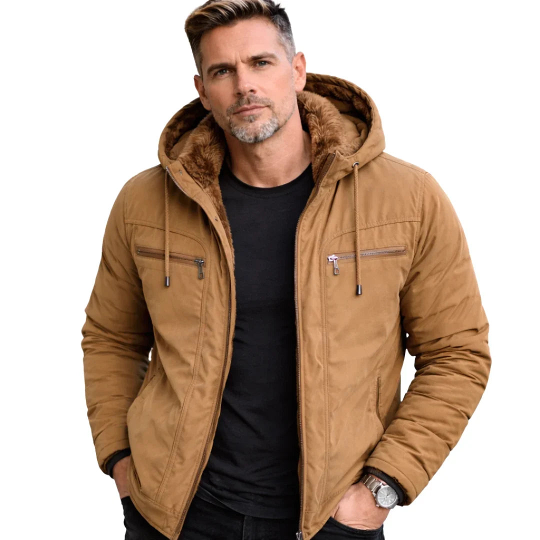 Twilljacke Strike – mit abnehmbarer Kapuze