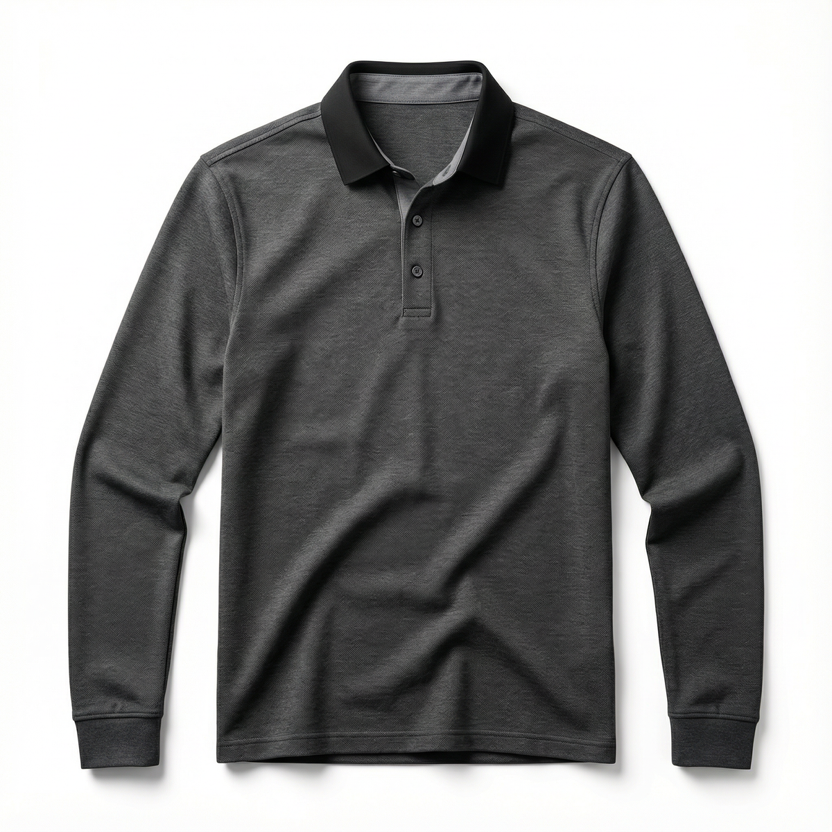 Langarm-Poloshirt Byron