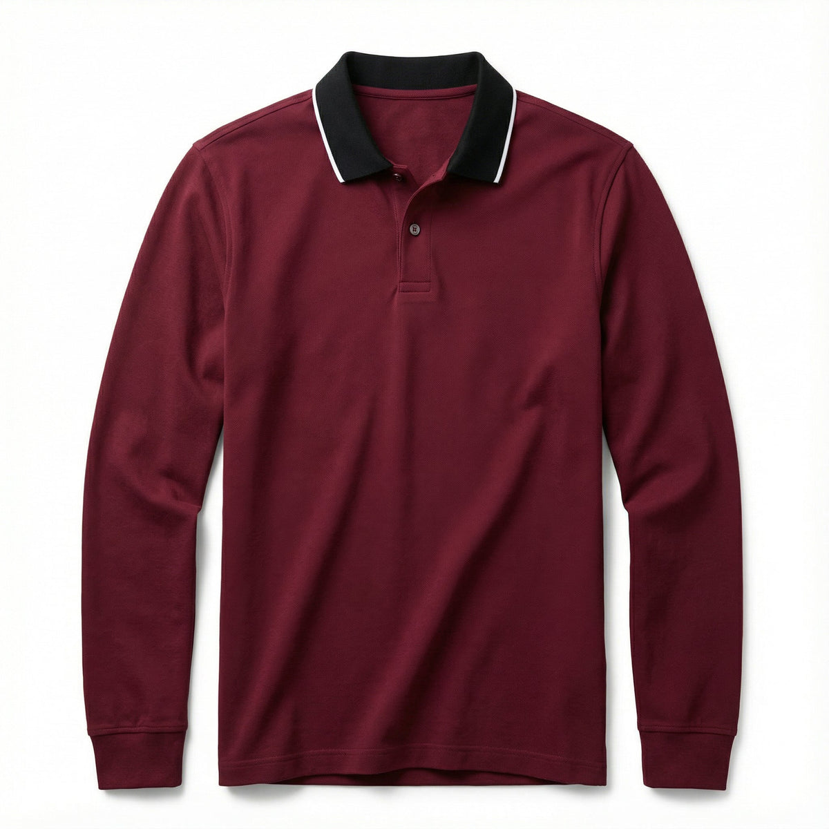 Langarm-Poloshirt Byron