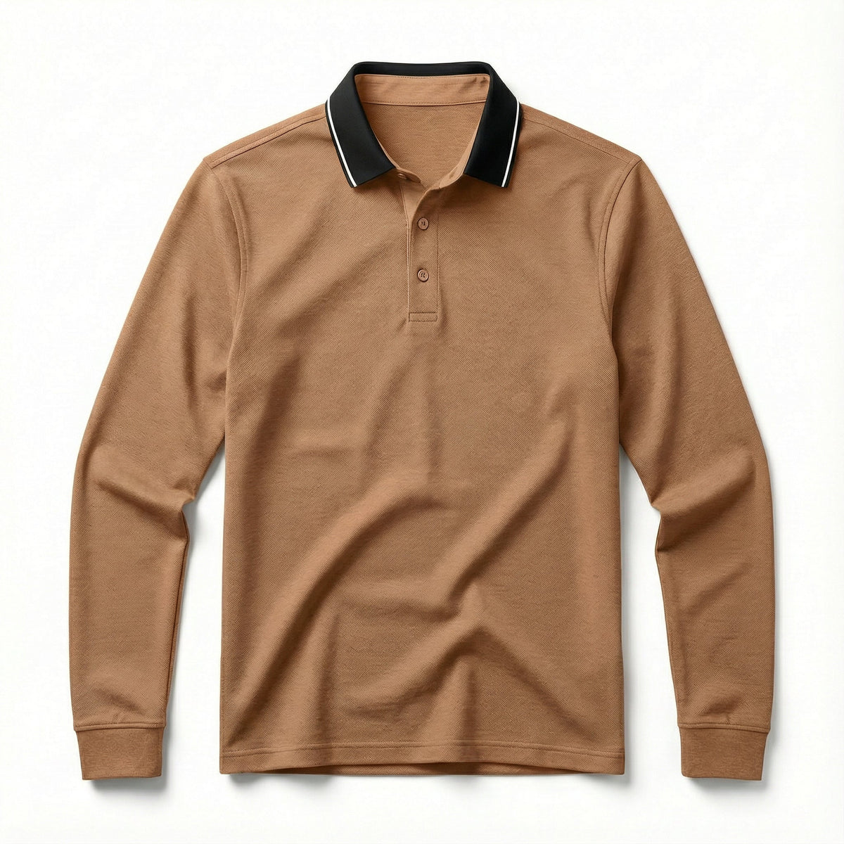 Langarm-Poloshirt Byron