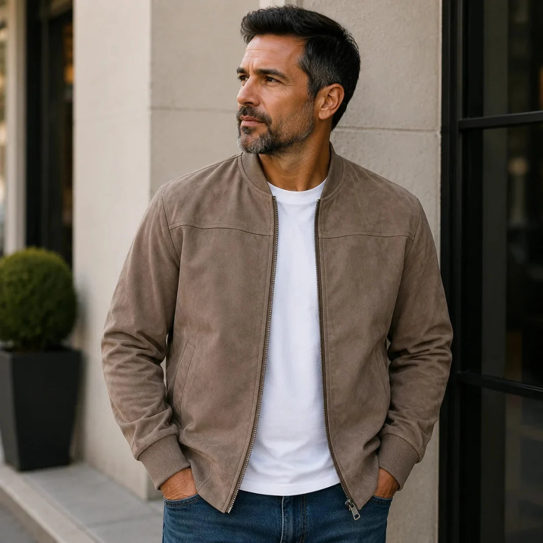 Wildlederjacke Ash – Bomber