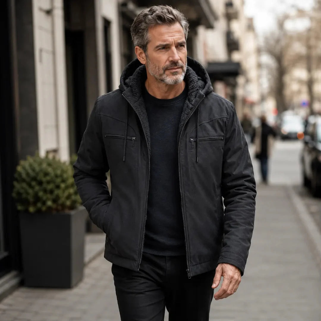 Twilljacke Hoddy – gefüttert