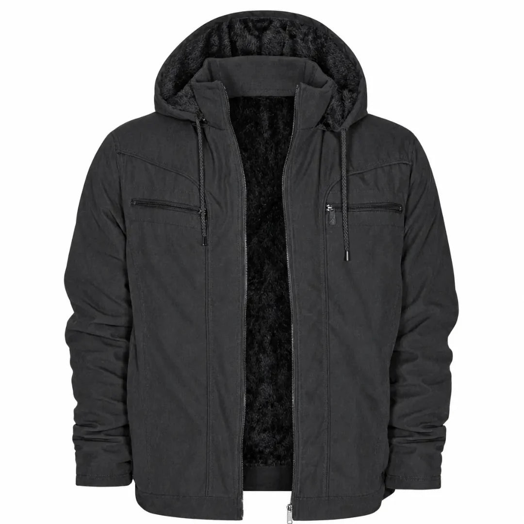Twilljacke Hoddy – gefüttert