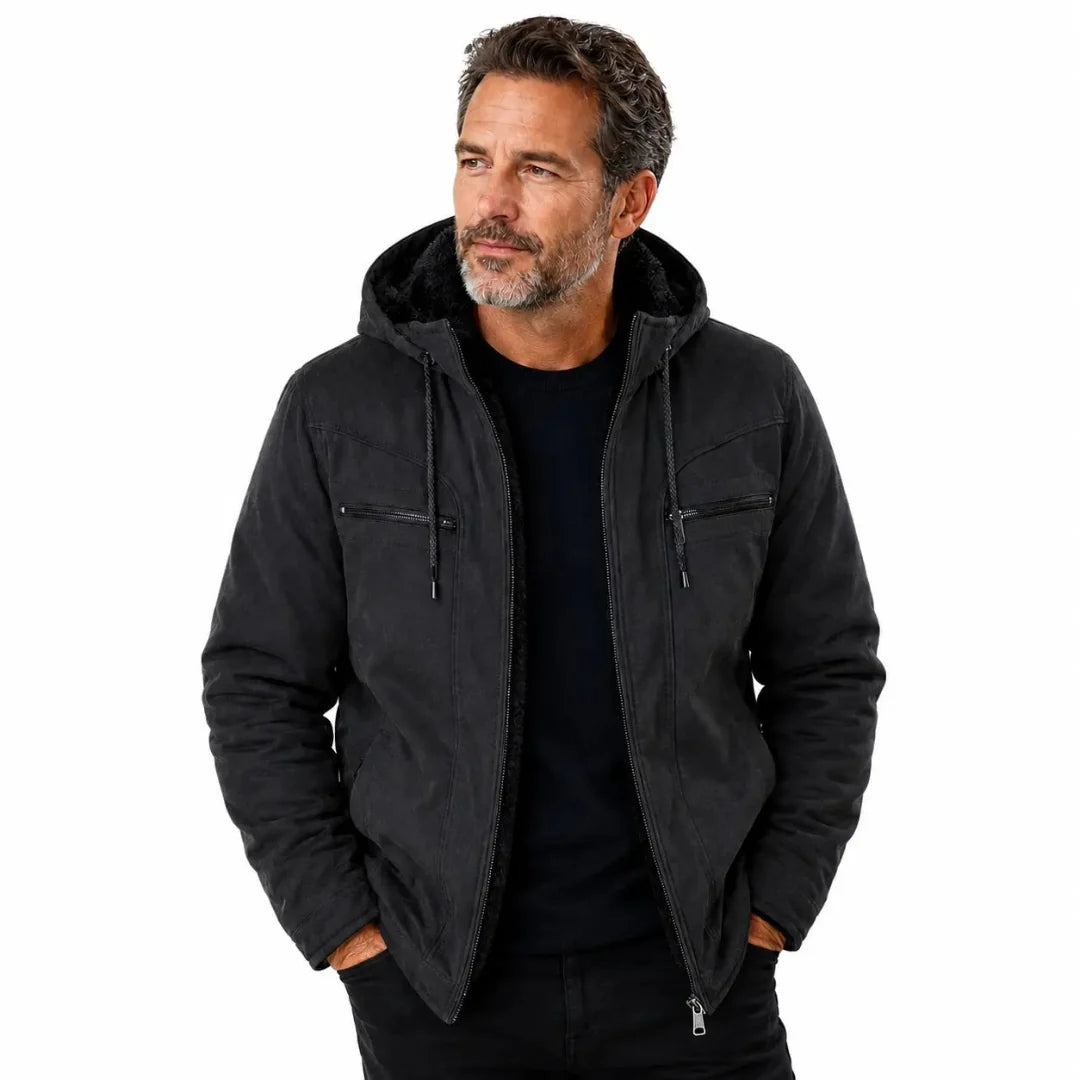 Twilljacke Hoddy – gefüttert