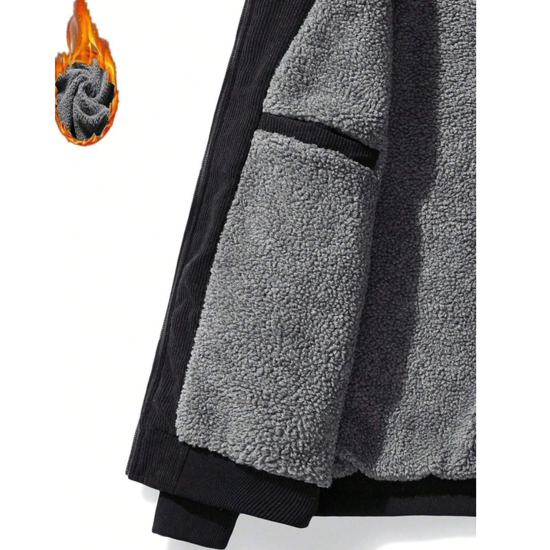 Samtjacke – gefüttert