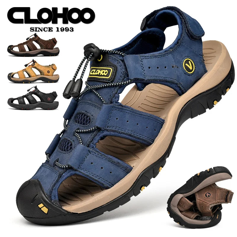 Robert | Robuste Outdoor-Sandalen mit maximaler Unterstützung