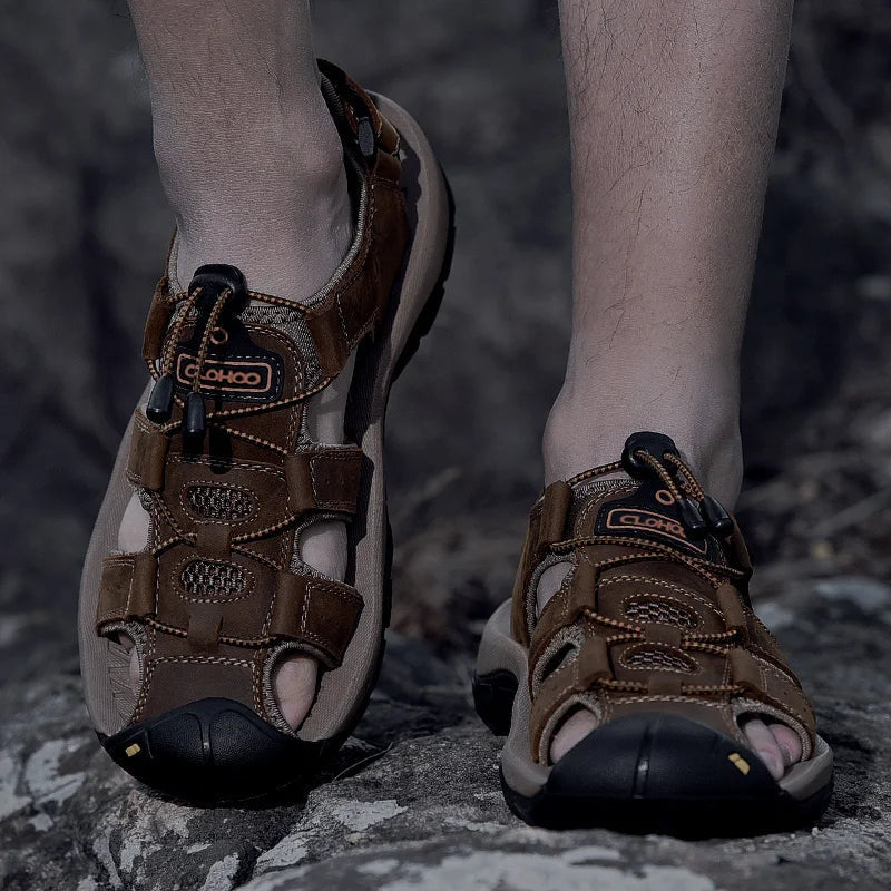 Robert | Robuste Outdoor-Sandalen mit maximaler Unterstützung