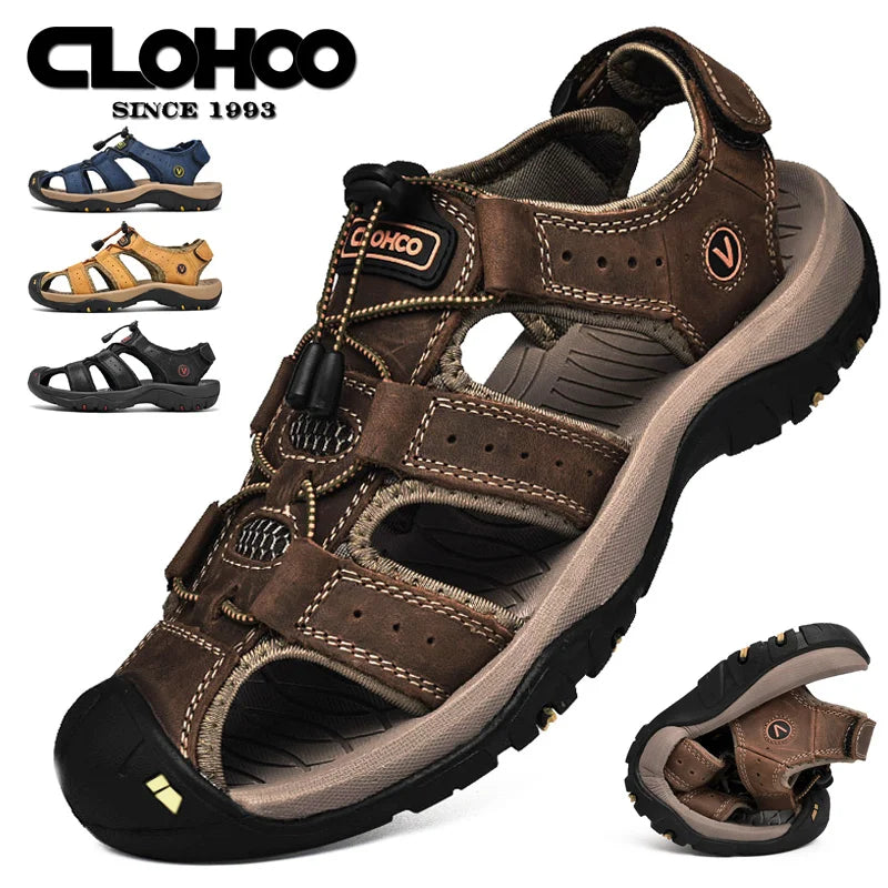 Robert | Robuste Outdoor-Sandalen mit maximaler Unterstützung
