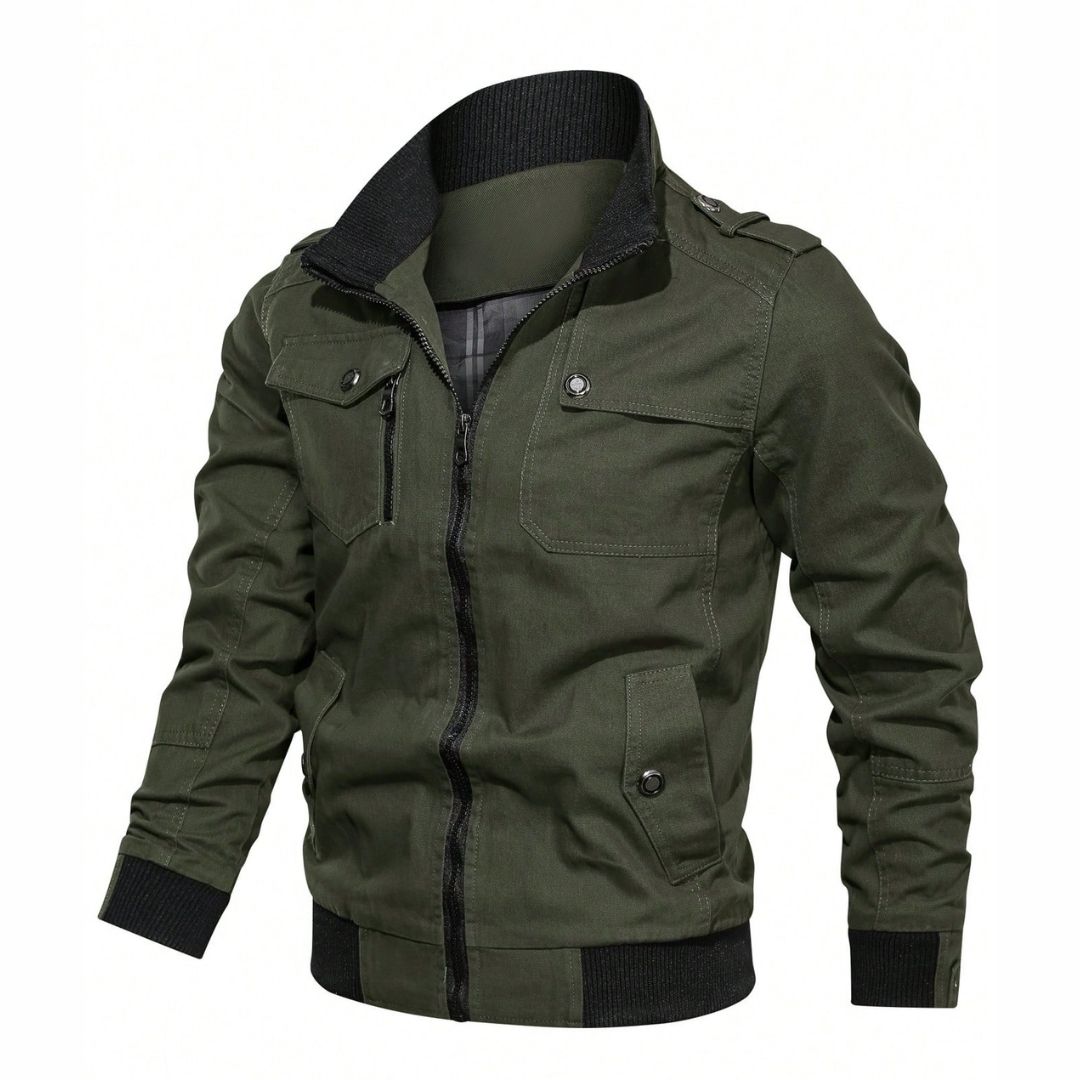 Jacke De Lucca – Stehkragen