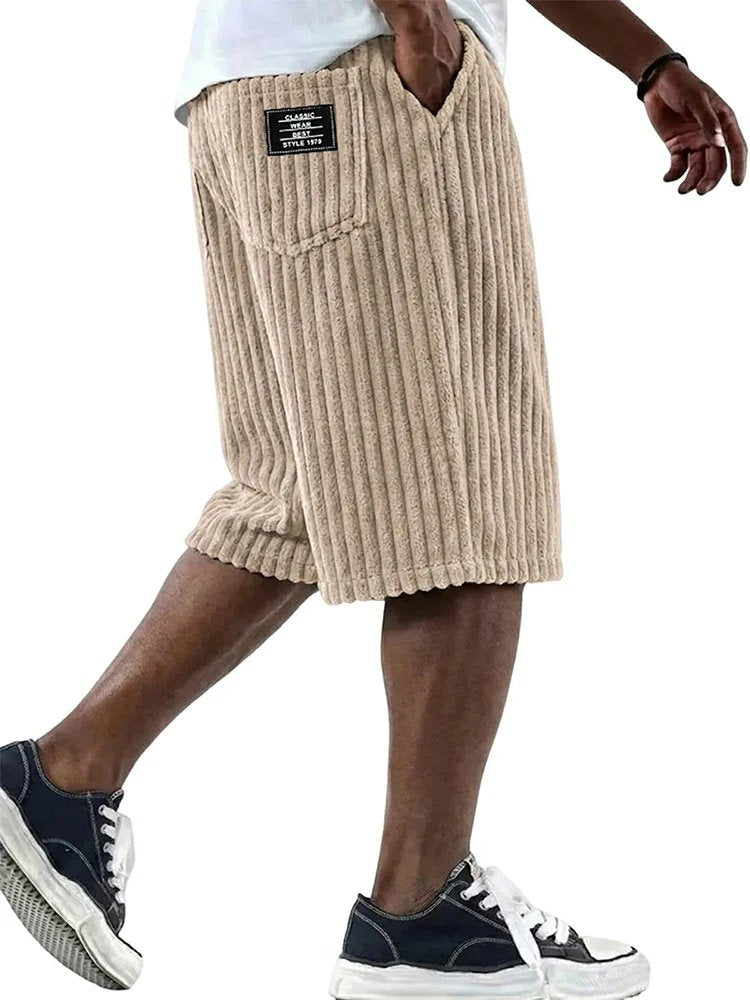 Andre | Bequeme Rippstrick-Freizeithorts